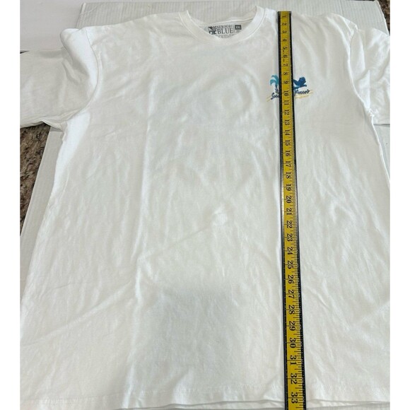 New Port Blue T-Shirt Men’s Size XXL Color White Graphic Tee - Picture 6 of 9